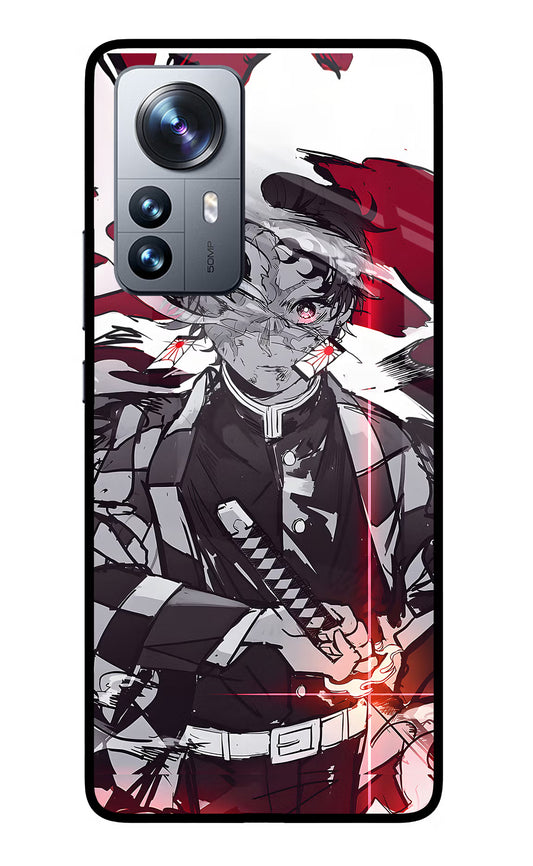 Demon Slayer Mi 12 Pro 5G Glass Case