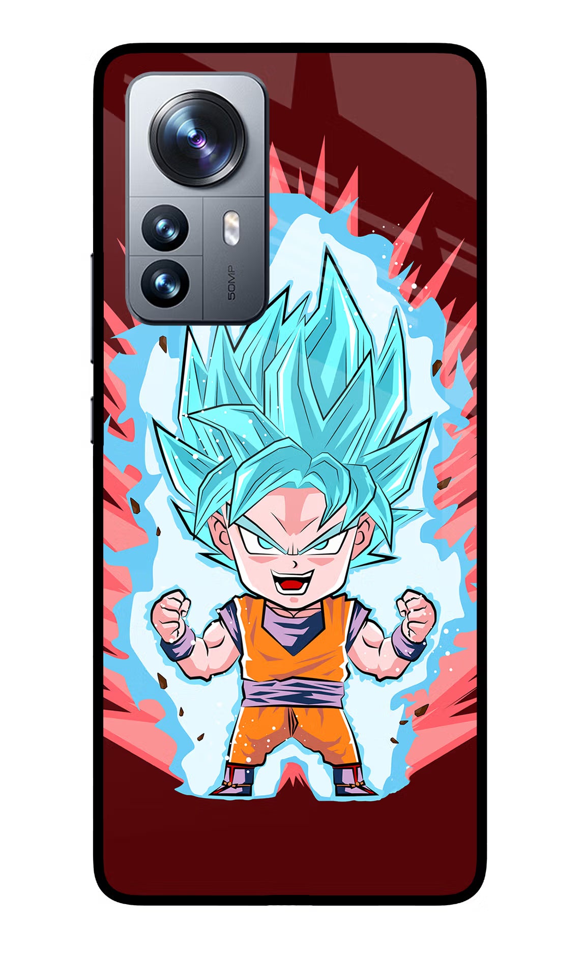 Goku Little Mi 12 Pro 5G Glass Case