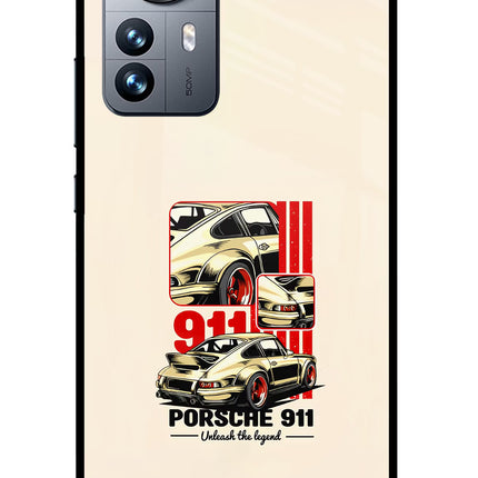 Classic Porsche 911 Mi 12 Pro 5G Glass Case
