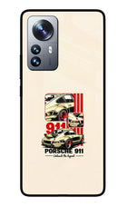 Classic Porsche 911 Mi 12 Pro 5G Glass Case