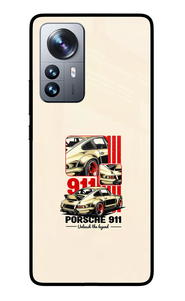 Classic Porsche 911 Mi 12 Pro 5G Glass Case