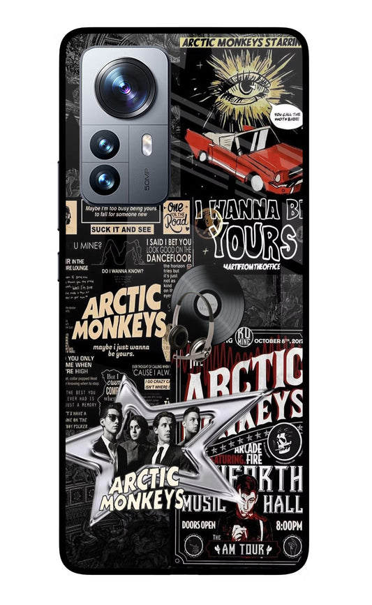 Arctic Monkeys Mi 12 Pro 5G Glass Case