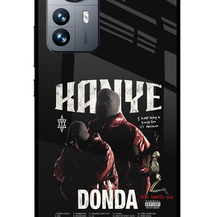 Donda Kanye West Mi 12 Pro 5G Glass Case