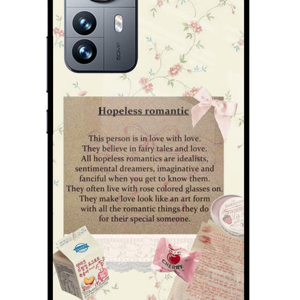Hopeless Romantic Mi 12 Pro 5G Glass Case