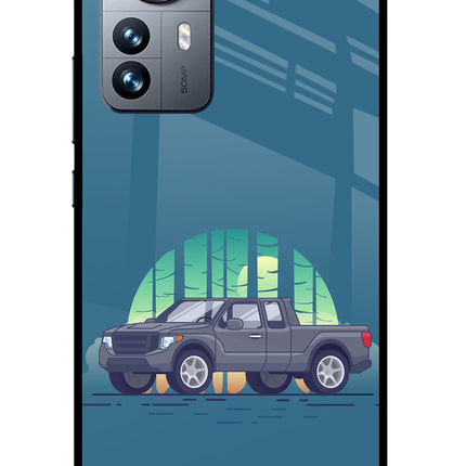 Retro Garage Vibe Mi 12 Pro 5G Glass Case