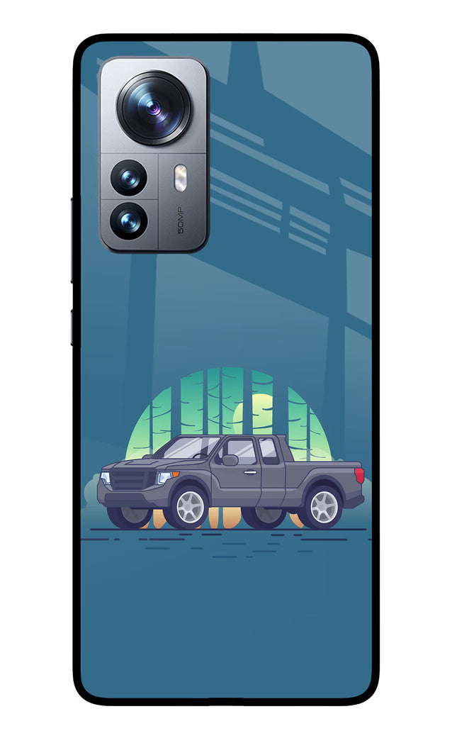 Retro Garage Vibe Mi 12 Pro 5G Glass Case