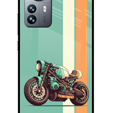 Striped Moto Drift Mi 12 Pro 5G Glass Case