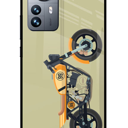 Vertical Speedster Mi 12 Pro 5G Glass Case