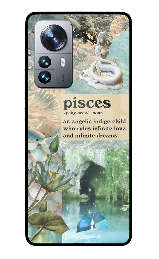Pisces Zodiac Mi 12 Pro 5G Glass Case