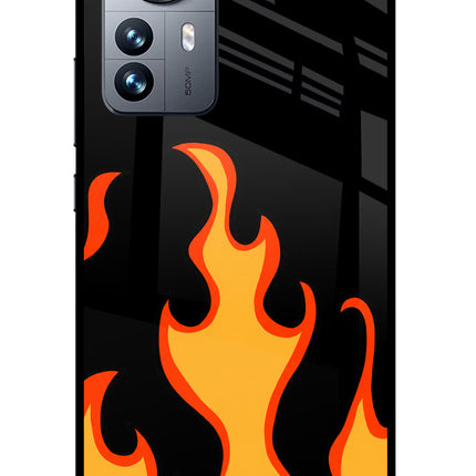 Fired Up – Black Mi 12 Pro 5G Glass Case