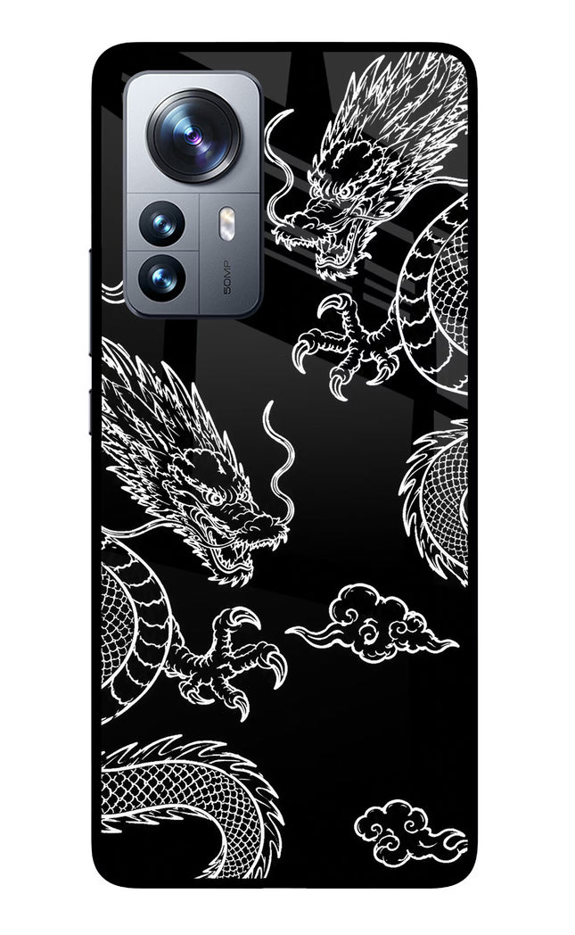 Twin Dragons Mi 12 Pro 5G Glass Case