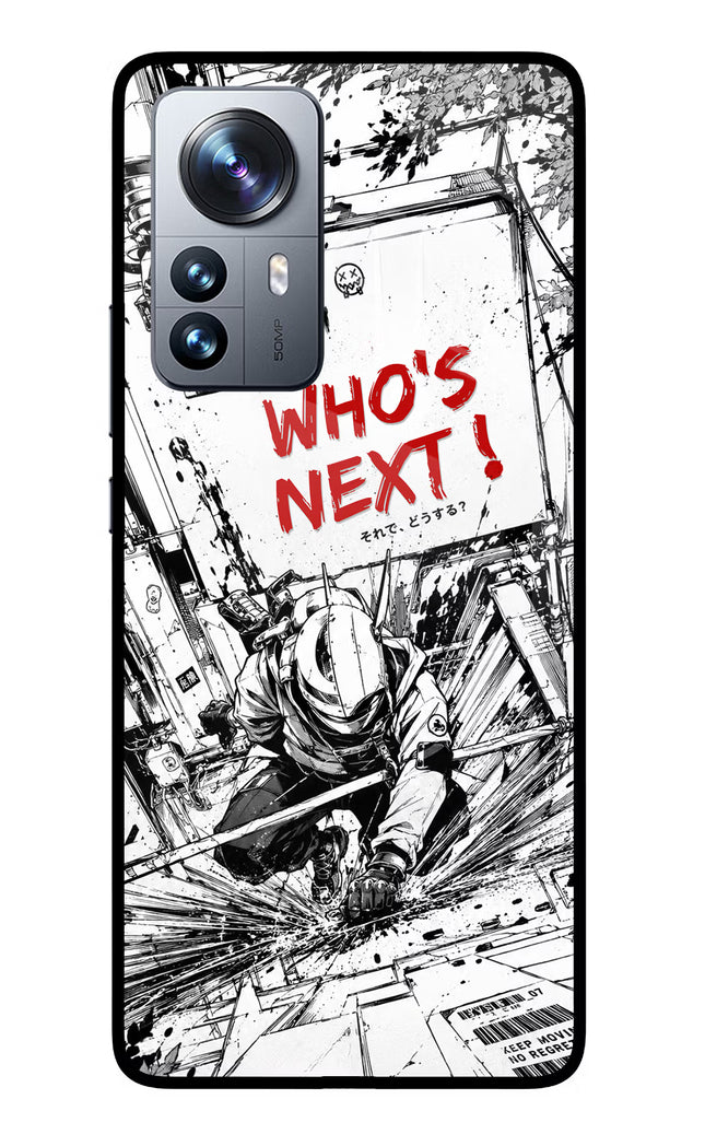 Who's Next Mi 12 Pro 5G Glass Case