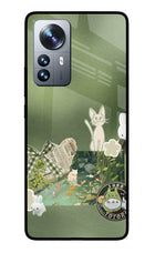 Aesthetic anime Mi 12 Pro 5G Glass Case