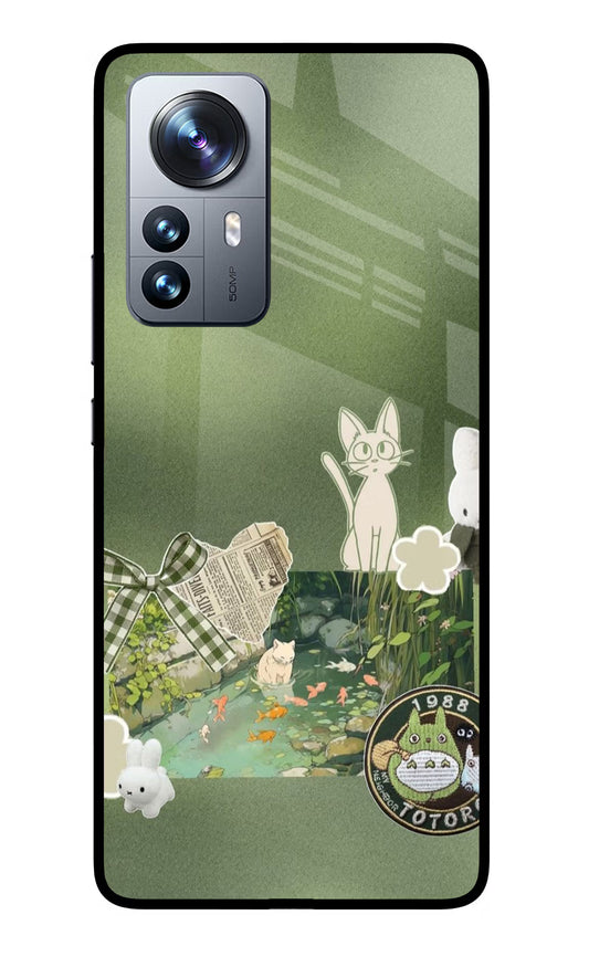 Aesthetic anime Mi 12 Pro 5G Glass Case