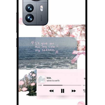 Wave to earth Mi 12 Pro 5G Glass Case