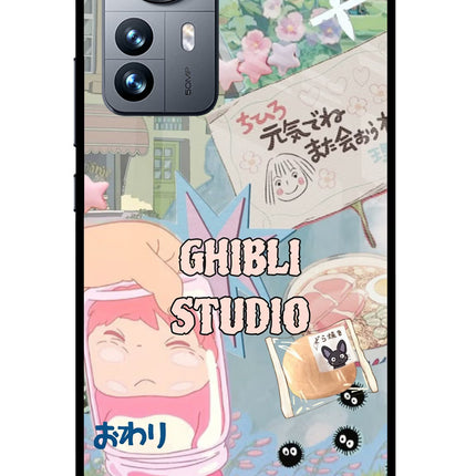 Studio Ghibli Mi 12 Pro 5G Glass Case