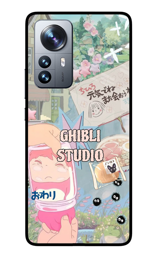Studio Ghibli Mi 12 Pro 5G Glass Case
