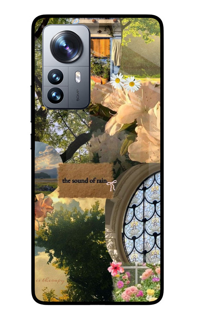 Rain Mi 12 Pro 5G Glass Case