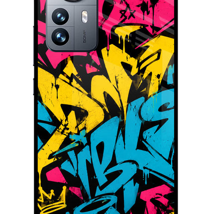 Graffiti Vibe Mi 12 Pro 5G Glass Case