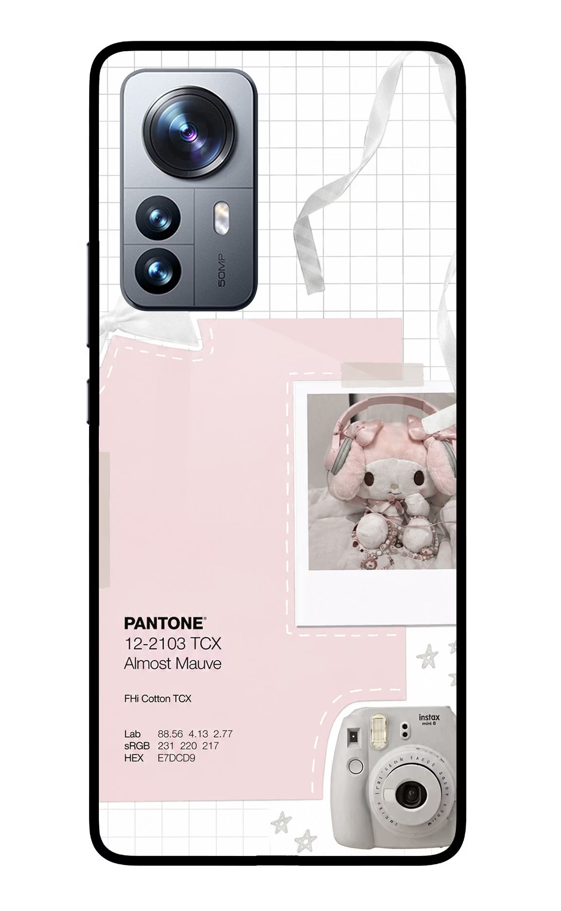 Pantone Asthetic Mi 12 Pro 5G Glass Case