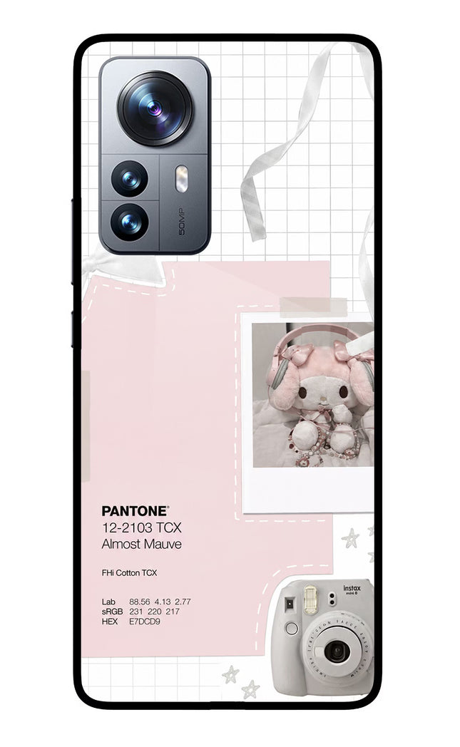 Pantone Asthetic Mi 12 Pro 5G Glass Case