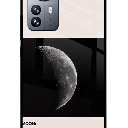 Moon Phase Mi 12 Pro 5G Glass Case