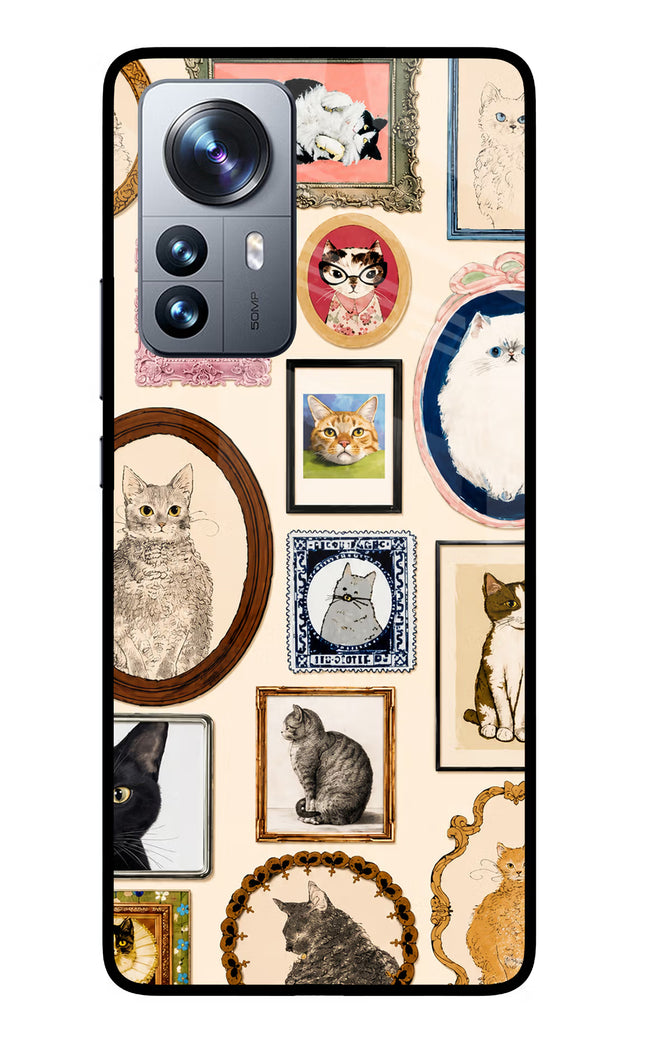 Mirror Cats Mi 12 Pro 5G Glass Case