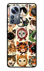 Cool Cat Mi 12 Pro 5G Glass Case