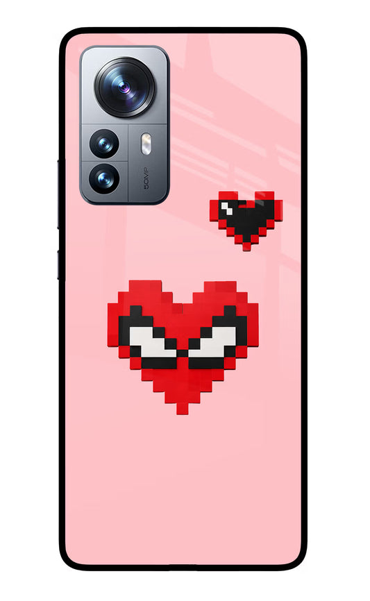 Gwen Heart Mi 12 Pro 5G Glass Case