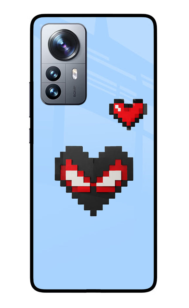 Peter Heart Mi 12 Pro 5G Glass Case