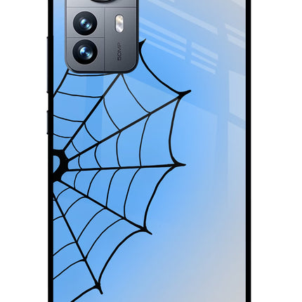 Blue Web Mi 12 Pro 5G Glass Case
