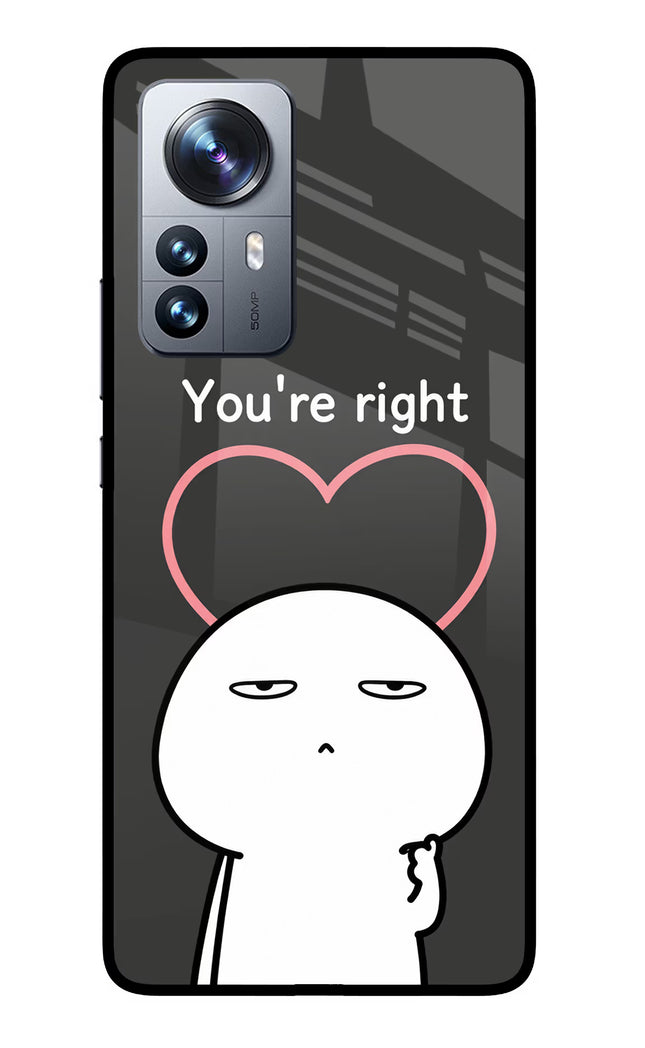 You're Right Mi 12 Pro 5G Glass Case