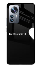 This World Mi 12 Pro 5G Glass Case