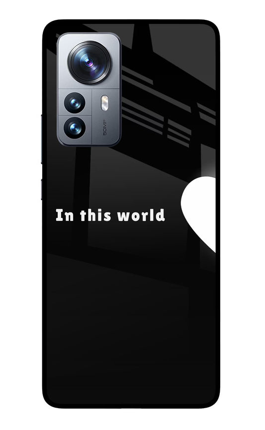 This World Mi 12 Pro 5G Glass Case