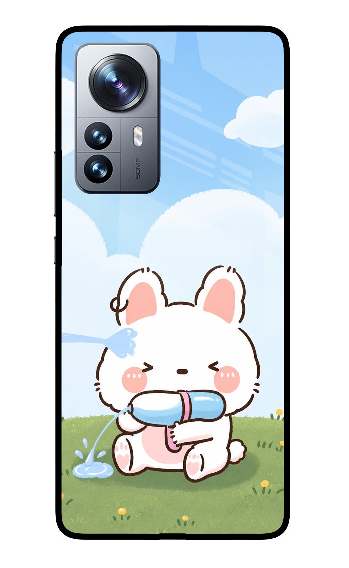 Bunny Treat Mi 12 Pro 5G Glass Case