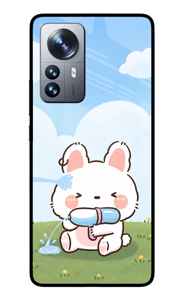 Bunny Treat Mi 12 Pro 5G Glass Case