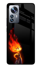 Ember Flame Mi 12 Pro 5G Glass Case