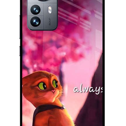 Always Cat Mi 12 Pro 5G Glass Case