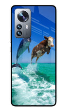 Dolphin vs Cow Mi 12 Pro 5G Glass Case