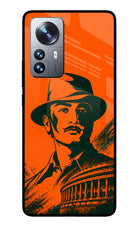 Bhagat Singh Legacy Mi 12 Pro 5G Glass Case