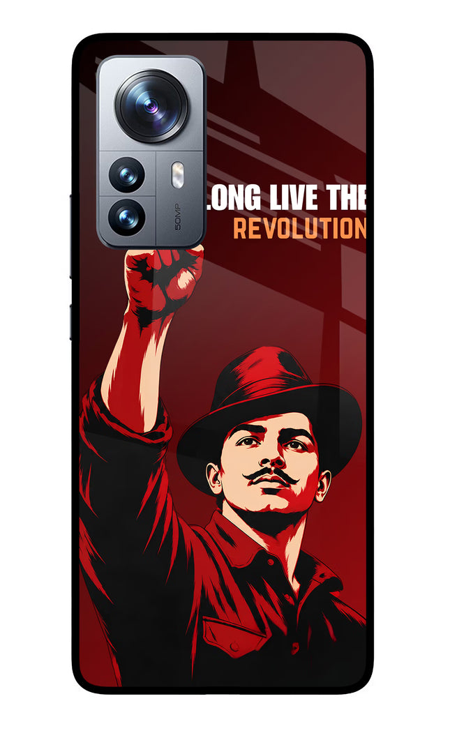 Bhagat Singh Revolution Mi 12 Pro 5G Glass Case