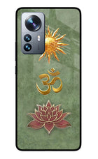 Om & Lotus Mi 12 Pro 5G Glass Case
