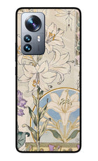 White Lily Mi 12 Pro 5G Glass Case