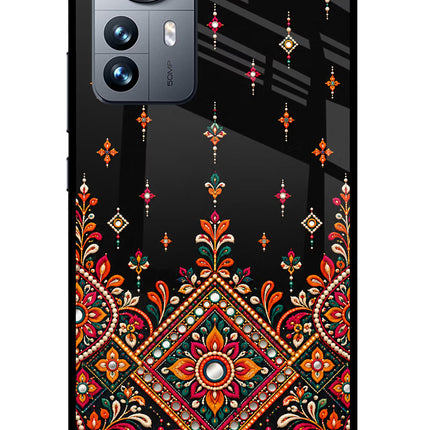 Noir Mehfil Mi 12 Pro 5G Glass Case