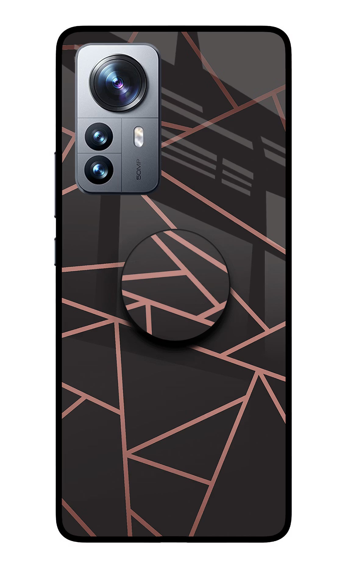 Geometric Pattern Mi 12 Pro 5G Pop Case by Casekaro