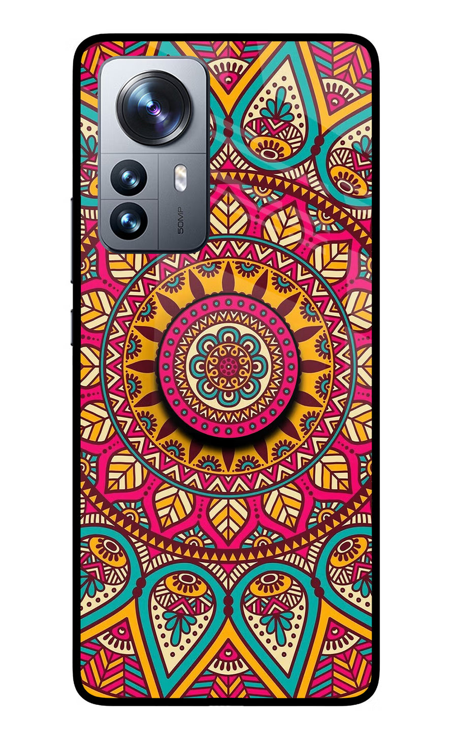 Mandala Mi 12 Pro 5G Pop Case, Glass case