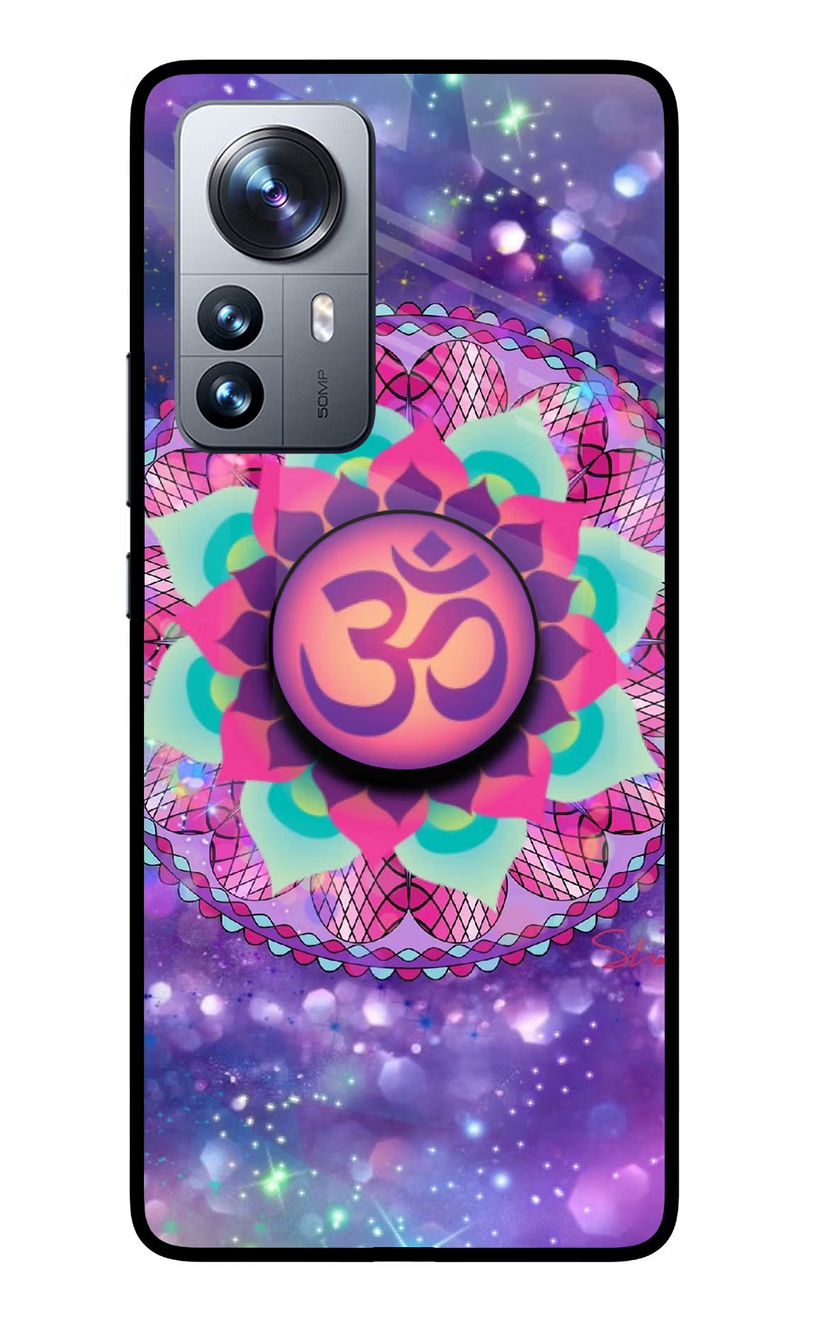 Om Purple Mi 12 Pro 5G Pop Case by Casekaro