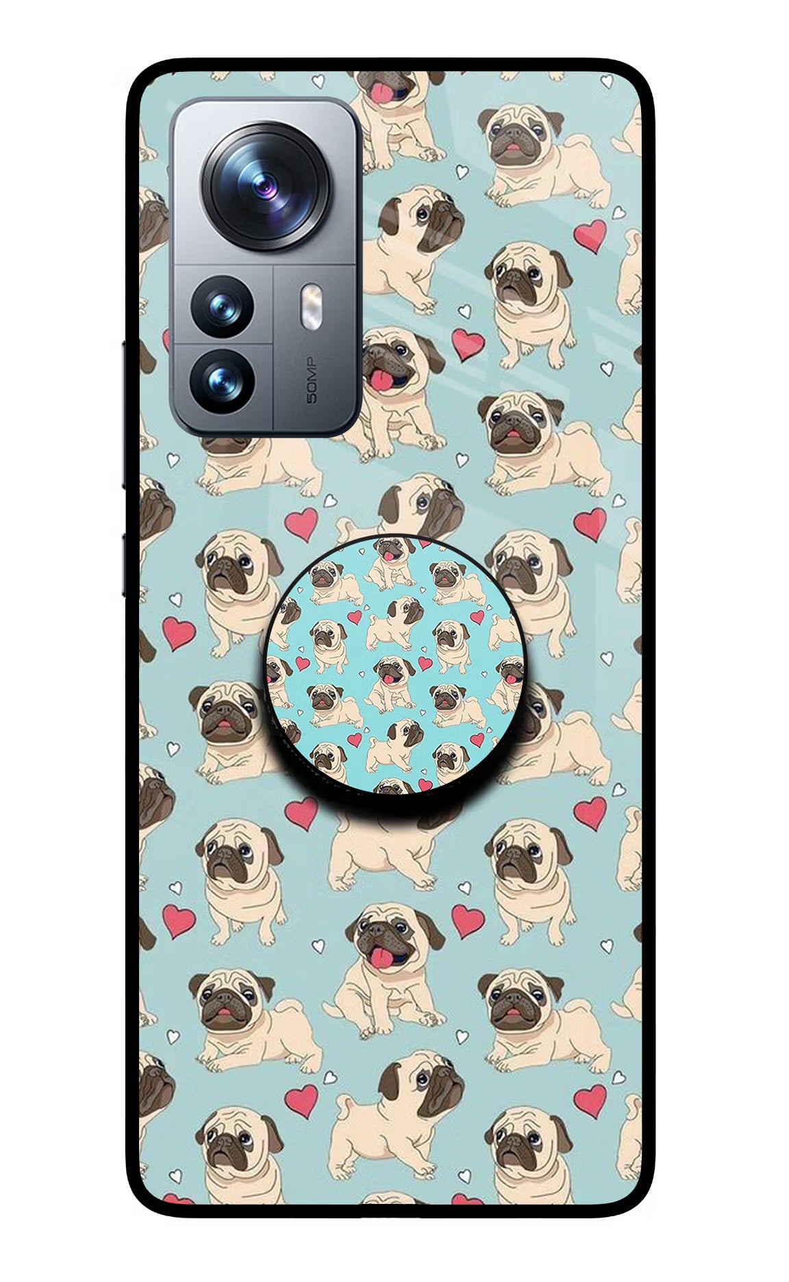 Pug Dog Mi 12 Pro 5G Pop Case by Casekaro