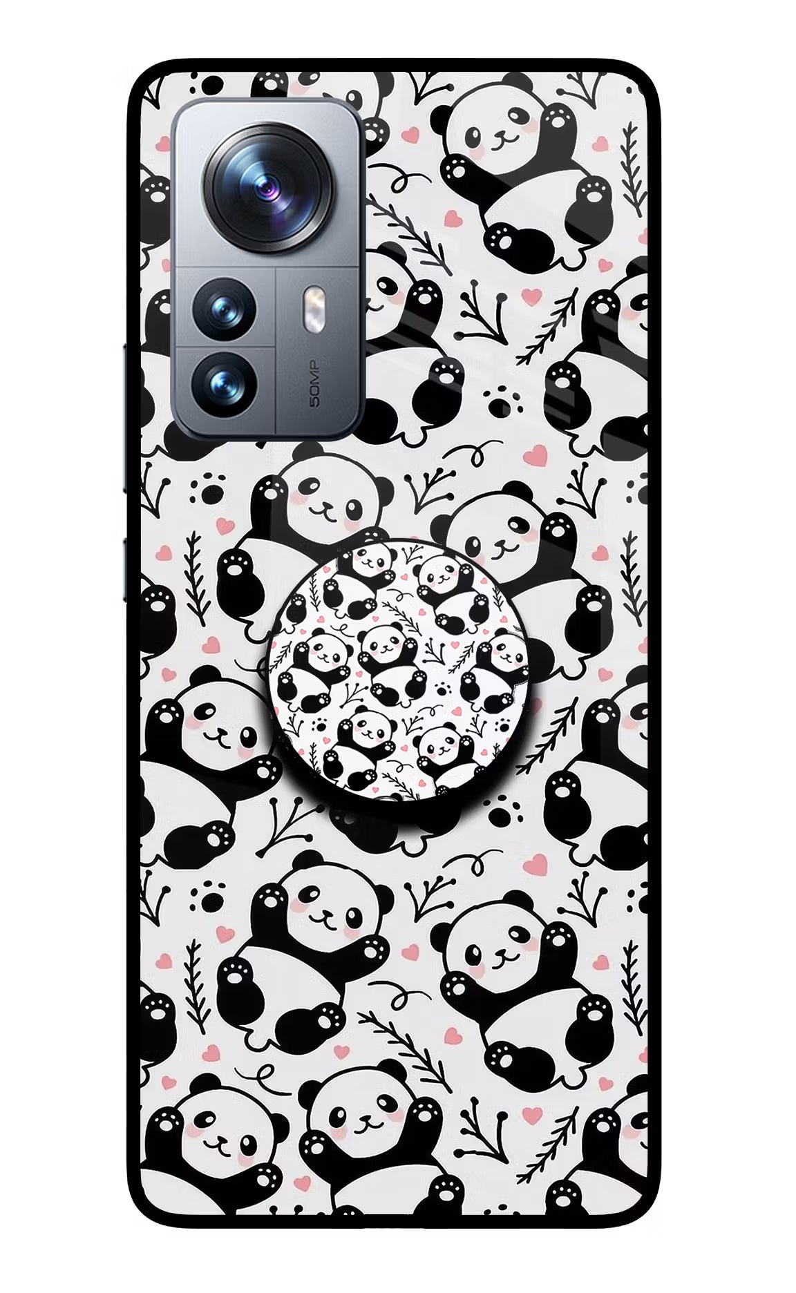 Cute Panda Mi 12 Pro 5G Pop Case by Casekaro