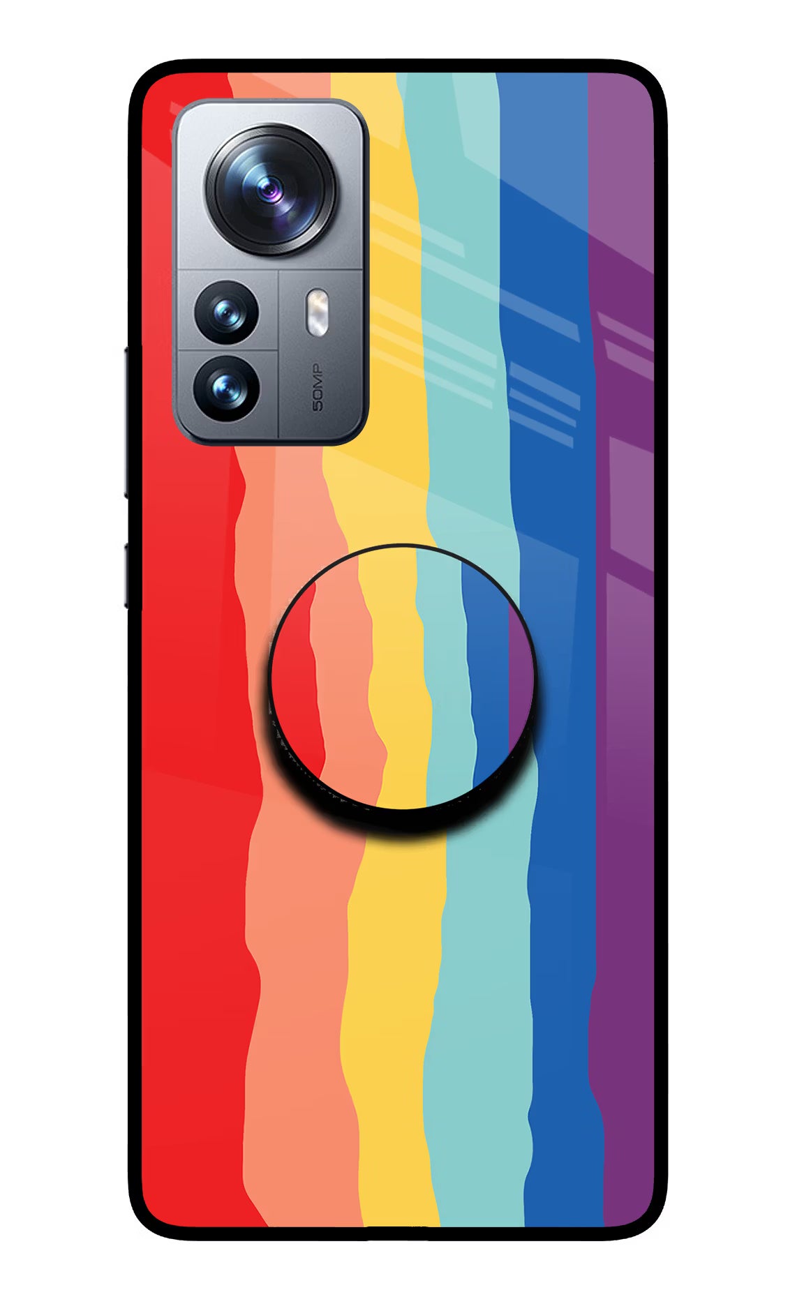 Rainbow Mi 12 Pro 5G Pop Case by Casekaro